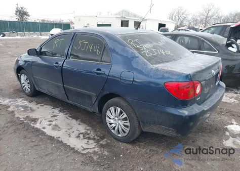 2003 Toyota Corolla Ce из США, поврежденный, VIN JTDBR32E430004257